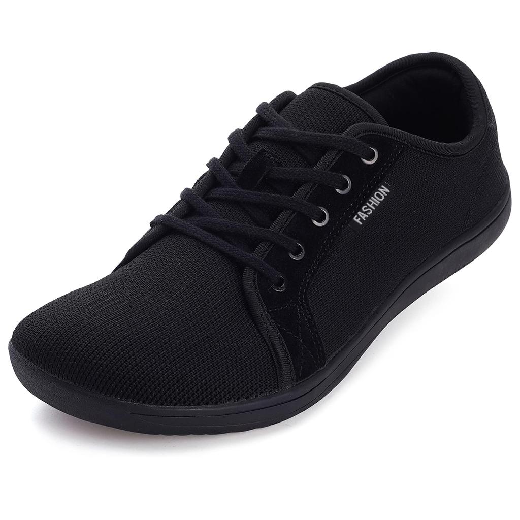 47 Size Barefoot Sneakers Adult Cross-Trainer Wide Toe Box Men's Wide Minimalist Zero Drop Sole Casual Knitting Walking Shoes