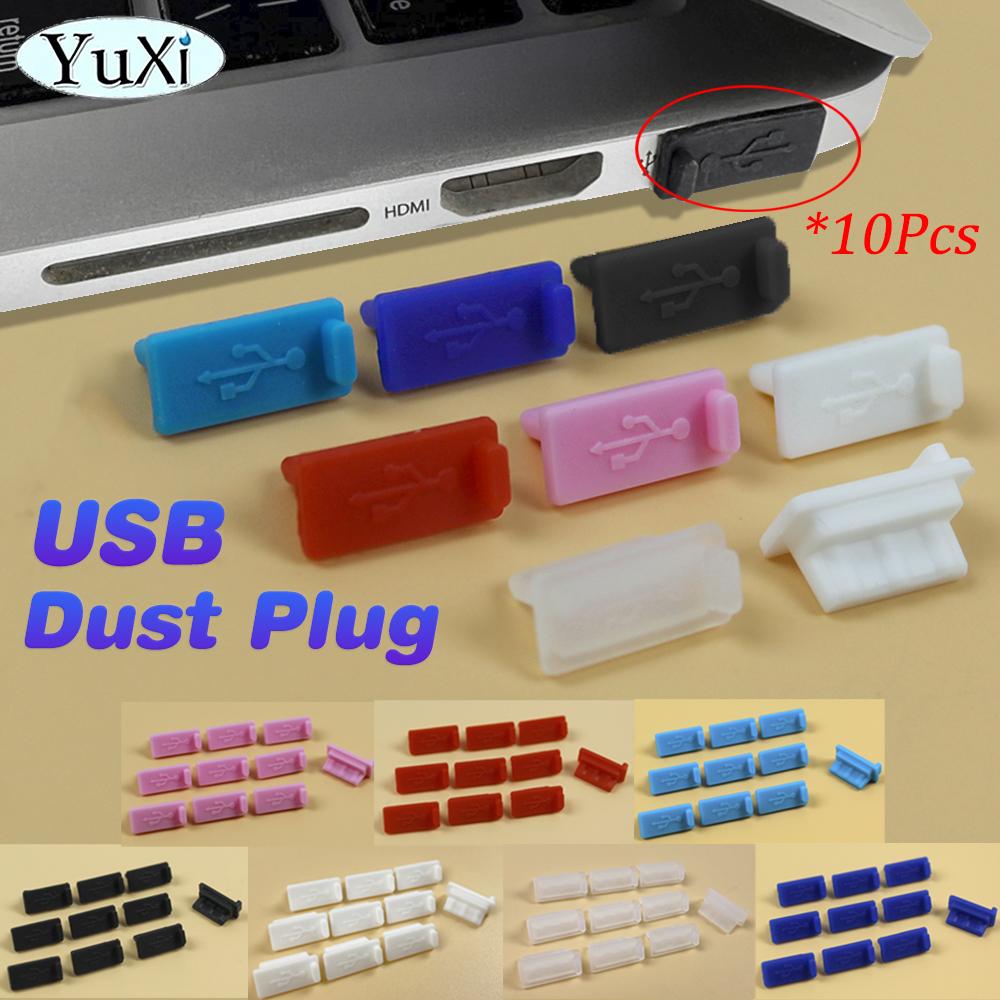 10Pcs Notebook USB Interface Dust Protector Cover Dustproof Stopper For PC Laptop USB 2.0 3.0 Socket Dust Plug Anti-Dust Caps2