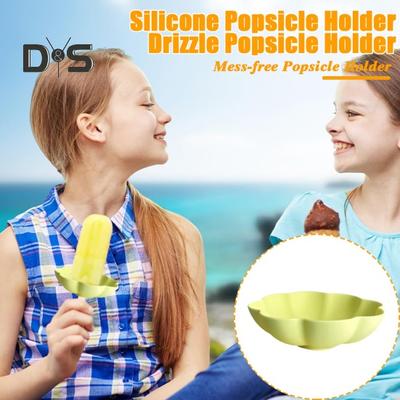 Держатель для мороженого и эскимо, силиконовый стаканчик двойного назначения для детей, держатель для мороженого Melt Manager для летних дней, дней рождения