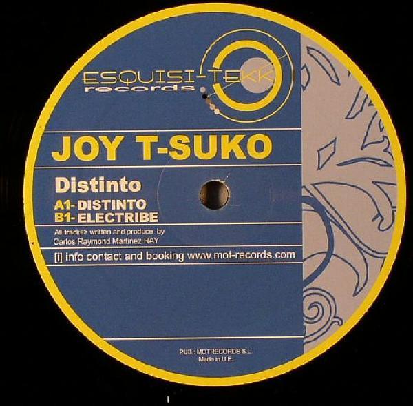 12-дюймовая пластинка JOY TSUKO Distinto EKR002 EsquisiTekk Re 2006 Испания Танцевальная Электроника Б/у