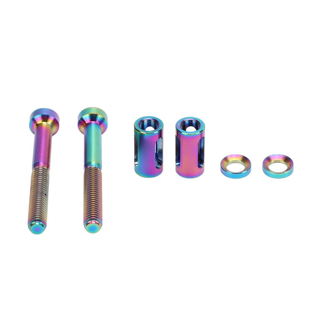 Bike Computer Mount Extension Screw Secure Connection Ti Alloy Colorful Lightweight Universal Fit Fo