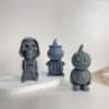 3D Форма для свечей Тыква Призрак Череп Силиконовая Форма DIY Украшение на Хэллоуин Ароматерапевтическая Свеча Гипс Мыло Ручной Работы Форма Декор для Вечеринки