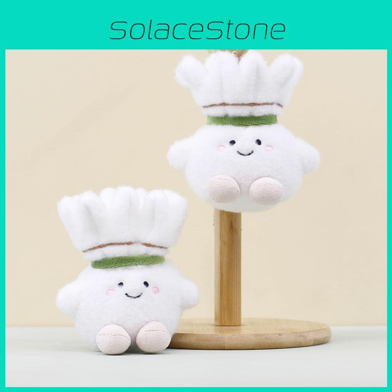 Unique Badminton Plush Doll Keychain Soft Toy Adorable Gift For Sports Lovers