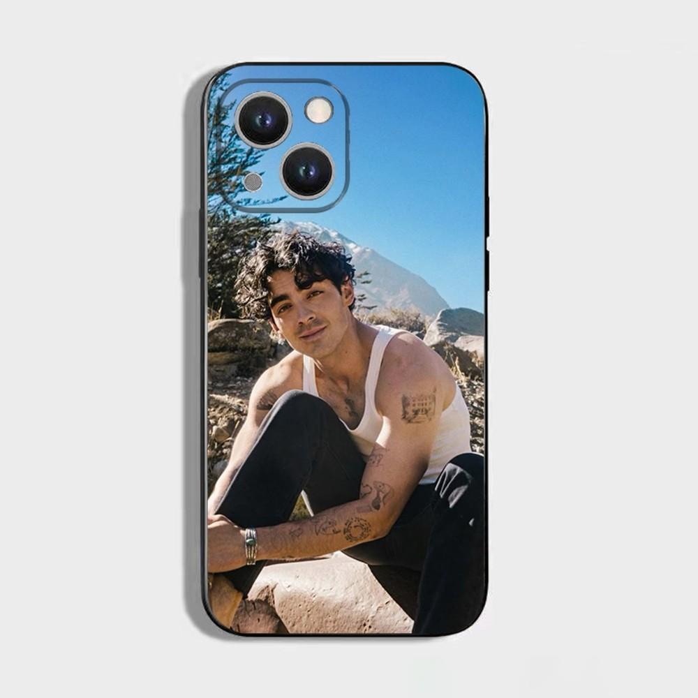 1 шт. Чехол для телефона с изображением певца Joe J-Jonas для iPhone 16 15 Plus 14 13 Pro Max 12 Mini 11 X XS XR 7 8 8Plus Черный Мягкий Чехол для Телефона