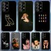 Чехол для телефона Drake O-OvO OWL для Samsung S25, S24, S21, S22, S23, S30, Ultra, S20, Plus, Fe, Lite, Note, 10, 9, 5G Черный