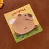 Creative Capybara Sticky Notes Kawaii Memo Pads Annotation Highlight Tabs Reminder Bookmark Stickers Office Study Supplies