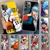 Чехол для телефона Аниме Баскетбол Куроко Для iPhone 11 12 13 Mini 14 15 Plus 16 Pro Max 17 Air 7 8 + SE Художественный Индивидуальный Fundas 11