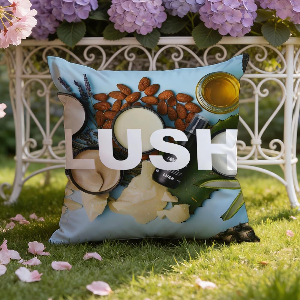 L-LushS Наволочка-подушка Cushion Cover для дома и автомобиля, двухсторонняя: Двусторонняя конструкция для максимального комфорта