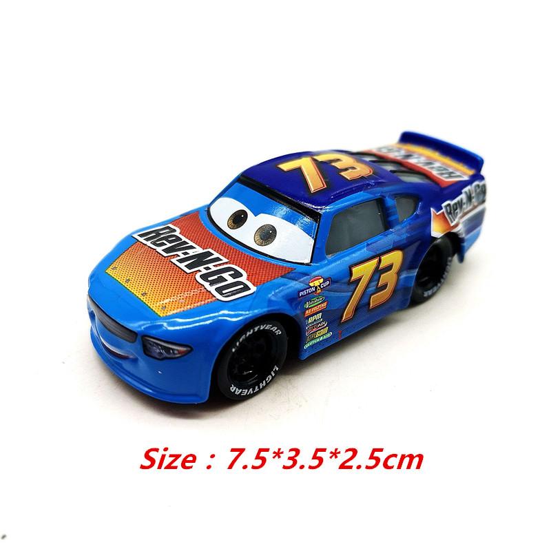 Новая серия Pixar Cars 3, литая модель гоночной машины с номером, инерционная, оптовая продажа, игрушка Для детского Рождественского подарка, Игрушки для мальчиков