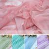100x145cm Gradient Chiffon Fabric By The Meter for Chinese Style Cheongsam Hanfu Sewing Thin Printed Bamboo Pattern Cloth Soft