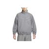 Nike Сплошной цвет с воротником-стойкой на молнии с длинными рукавами Мужская верхняя одежда темно-серый DX0697-084
