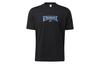 Reebok Drop Shoulder Sleeve T Shirt Unisex Black GV3452