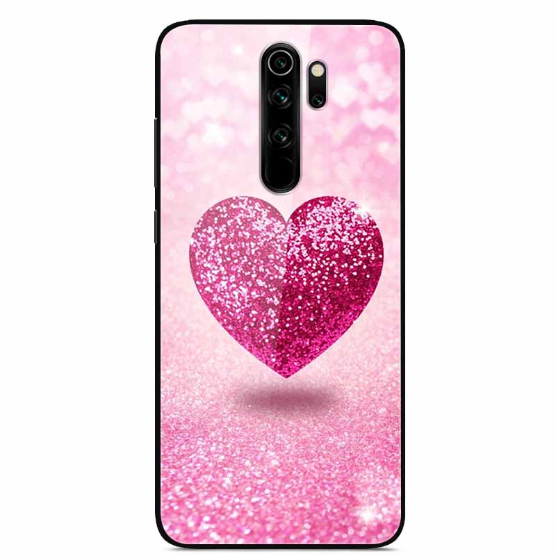 Чехол для Xiaomi Redmi Note 8 Pro Закаленное Стекло Жесткая Задняя Крышка Телефона для Xiaomi Redmi Note 8 8T 8Pro Чехлы Оболочки Note8 Fundas