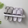Storage Bathroom Shoes Hanger Hanging Shoes Organizer Wallmounted Plastic Shoe Storage Rack Slippers Rack Towel Shelf Organizer