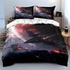 Spaceship battle with planet. Bedding sets Duvet cover sets Duvet covers Pillowcases(1 * Duvet Cover 2 * Pillowcases without duvet insert)