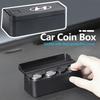 For Hyundai Car Coin Storage Box Money Boxes Small Coin Organizer Case Interior Accessories I10 I20 I30 I40 Ix20 Ix35 Ix55 Venue Bw1