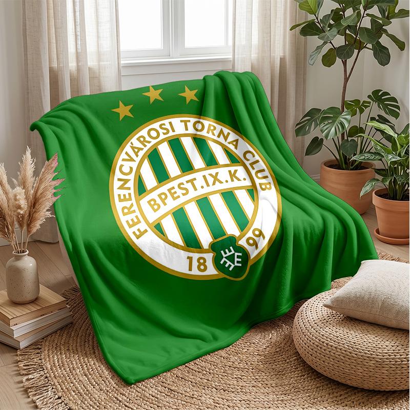 Ferencvaros Theme blanket Soft Flannel Fleece Blanket Warm Lightweight Throw Blanket for Home Sofa Bed