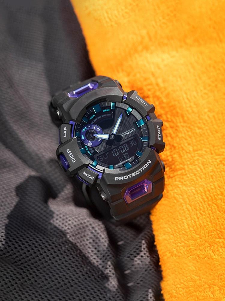 Для Casio GBA-900 Мужской ремешок Спортивный водонепроницаемый браслет Смоляной сменный ремешок для часов Со звеньями Аксессуары для часов GBA 900