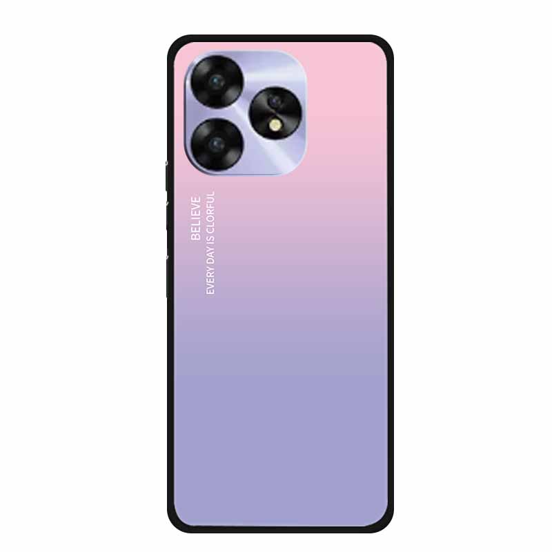For Umidigi A15c A15 Case Painted Black Bumper TPU Soft Silicone Phone Cover For Umidigi A15 Cases A 15 15T Coque Funda Capa Cat