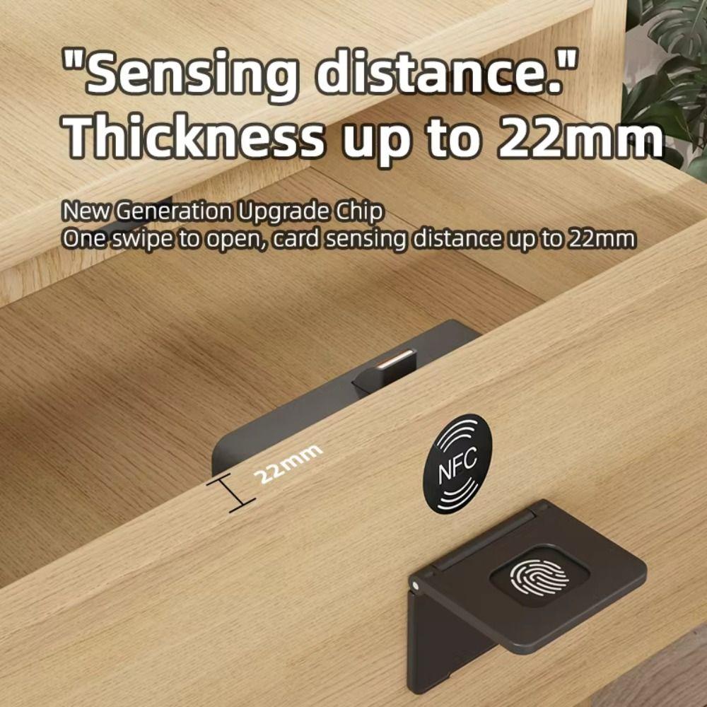 NFC Unlock Smart Cabinet Lock Keyless Entry Magnetic Sensing Lock Electronic Lock  Cabinet Locker