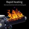 Non-slip Motorcycle Handlebar Warmer Warm Heating Handle Grips Cover  Autumn/Winter