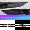 Для Honda Civic 10-го поколения Автомобильный Внешний Передний Фонарь TPU Прозрачная Защитная Пленка Фара Черная Обмотка Покрытие Бронированные Пленки