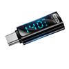 Адаптер-удлинитель USB C с LED-дисплеем, быстрая зарядка 140 Вт, передача данных 40 Гбит/с, поддержка для смартфонов, планшетов, ноутбуков