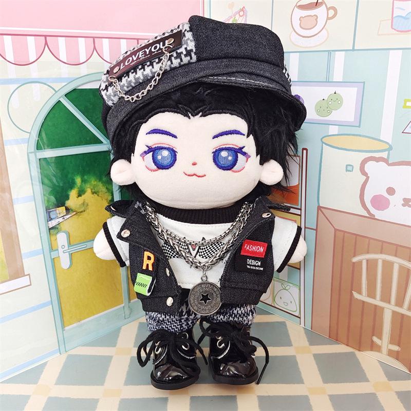 Плюшевая кукла Wang Hedi 20 см - милый подарок для ребенка-знаменитости