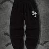 Штаны Harajuku Hip Hop с набивным рисунком, облегающие мужские Y2K готические, модные, спортивные, уличная одежда, спортивные штаны для пар