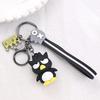 Cute Sanrio Cartoon Keychain: Kuromi & Cinnamoroll Plush Bag Charm