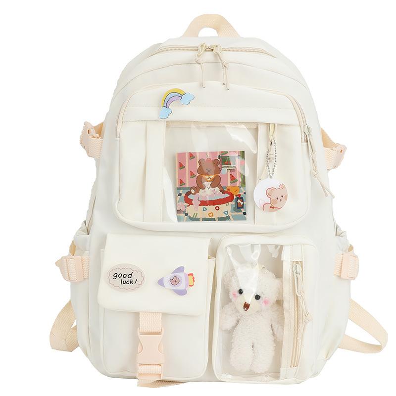 Canvas Schoolbags for Teenage Girls Boys Backpack Women Laptop Rucksack School Bags for Boys Travel Bagpack