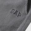 Мужские флисовые брюки Gap с логотипом, комбинированные, вязаные крупной вязкой, свободного кроя