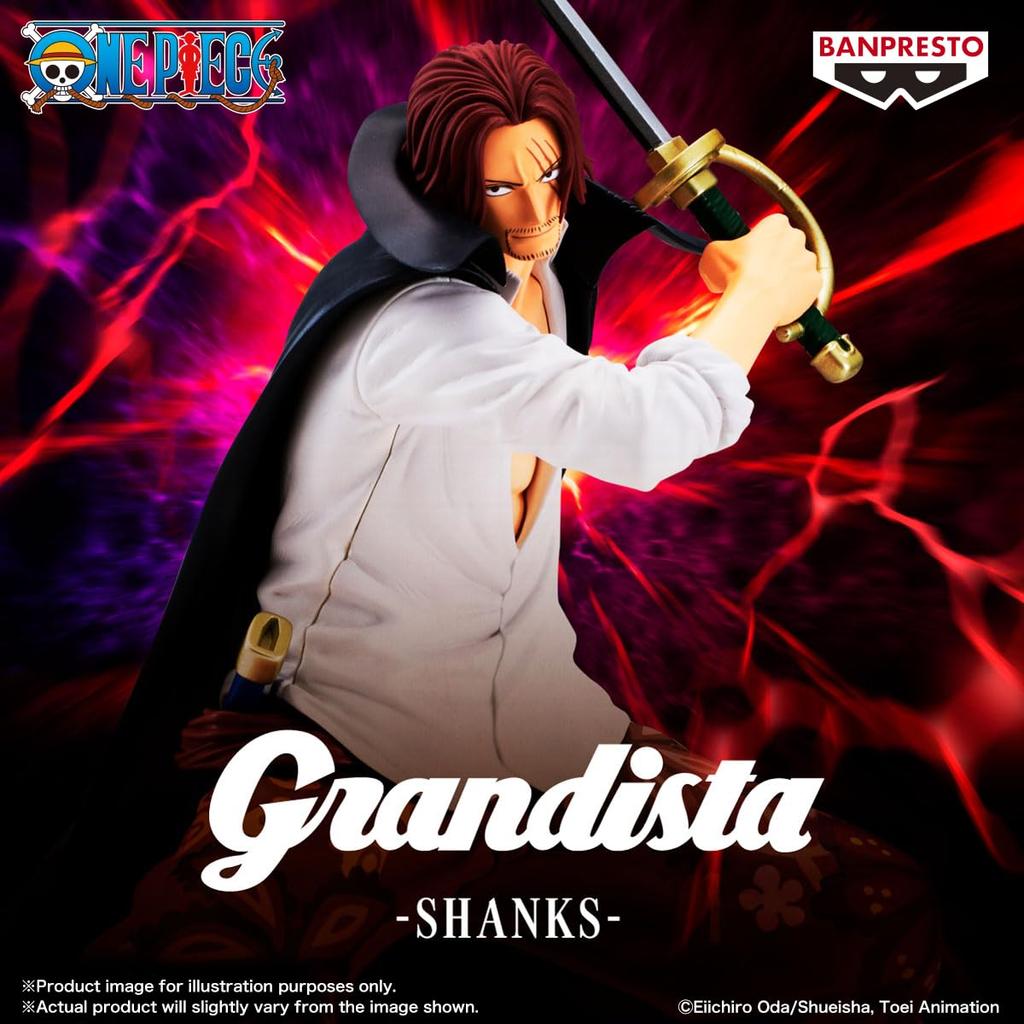 Banpresto One Piece Grandista Figure - - Shanks,