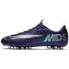 Mercurial Vapor 13 Academy MDS Круглый носок Шнуровка AG Мужские футбольные бутсы Темно-синие CJ1291-401