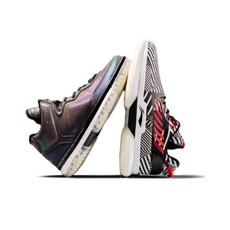 Мужские кроссовки Li Ning Wade Way Remix 2/6 Set из кожи, удобные, повседневные, с высоким берцем, для баскетбола, ABAN079-16