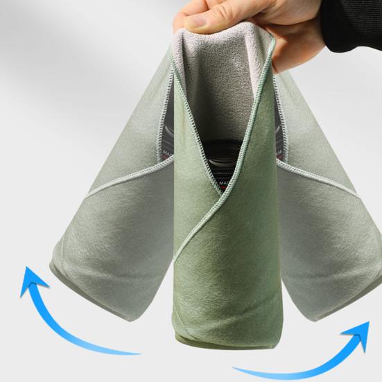 Self Adhesive Makeup Bag Portable Protective Cosmetic Pouch Smooth Wear Resistant Multipurpose Camera Lens Wrap Travel Organizer