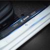 4x Прозрачная наклейка на порог автомобиля Для BMW M M1 M2 M3 M4 M5 M6 G01 F20 G30 F30 F31 E36 E87 E60 E91 X1 X3 X5 Аксессуары