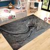 1Pcs Anti Fatigue Kitchen Rugs Dinosaur Fossil Print Waterproof Non-Slip Thick Cushioned Kitchen Mat Heavy Duty Comfort Standing Mat for Kitchen