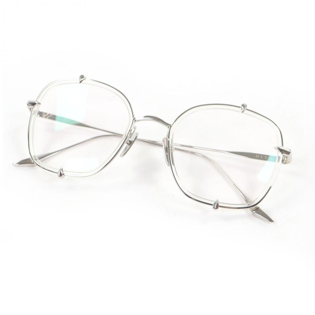 Pristine DITA Glasses ATARON THREE Silver mens DTX442-A-03 Used