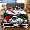 3PCS Ultras: Passionate Supporters United Bedding Set 2D Printing (Includes 1 Duvet Cover + 2 Pillowcases Coreless), Bedroom decor,Fan gift