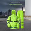 Светоотражающий флуоресцентно-зеленый дождевик