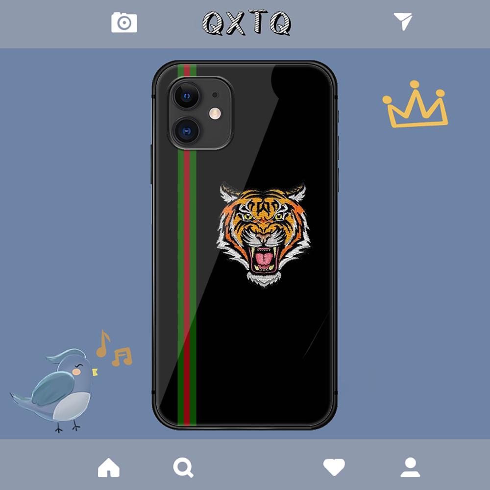 Guccis Модный Роскошный Бренд Чехол Пчела Для iPhone Samsung Galaxy Redmi Note S 17 16 15 14 13 20 24 25 54 Pro Max Ultra Fe Чехол из Закаленного Стекла