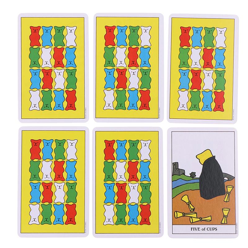 Карты Таро колоды оракула желейных мишек настольные игры