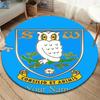 Sheffield Wednesday Football Club Custom Name Round Area Rug,Carpet Rug for Living Room Bedroom Sofa Playroom Decor,Non-slip Floor Mat