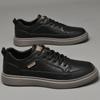 Men's Casual Shoes New Outdoor Skateboard Shoes Genuine Leather Comfy Male Sneakers High Quality Tenis Masculino Business Shoes