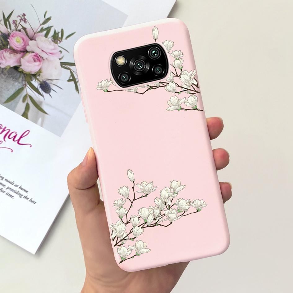 Case For Xiaomi Poco X3 Pro NFC Phone Cover Lovely Dinoaur Butterfly Silicone Soft Cases For Xiaomi Poco X3 GT X3Pro X3NFC Coque
