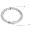 70# Steel MultiStrand Steel Wire Rope WearResistant Mechanical Traction Pull Steel Cable Wire Rope(5m 16.4ft )