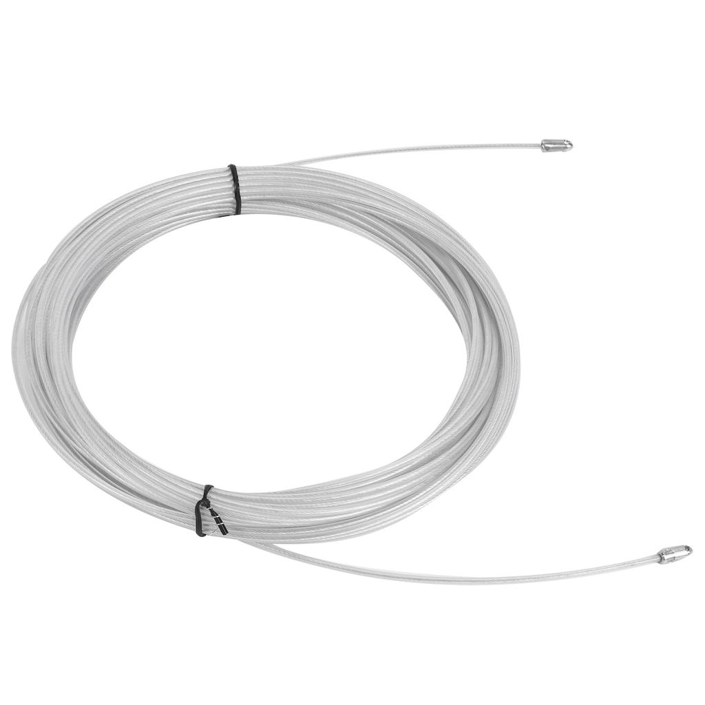 70# Steel MultiStrand Steel Wire Rope WearResistant Mechanical Traction Pull Steel Cable Wire Rope(5m 16.4ft )
