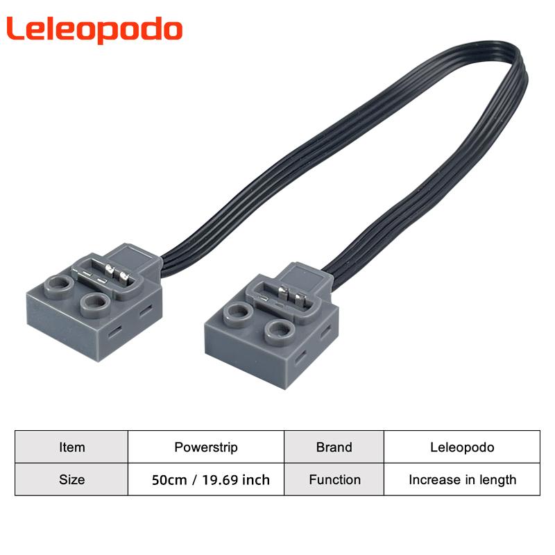 New 50Cm 1/2/5/10Pcs Moc Extension Wire Repair Replacment Cord Line Compatible Brand Building Block Servo Motor Battery Box 8871