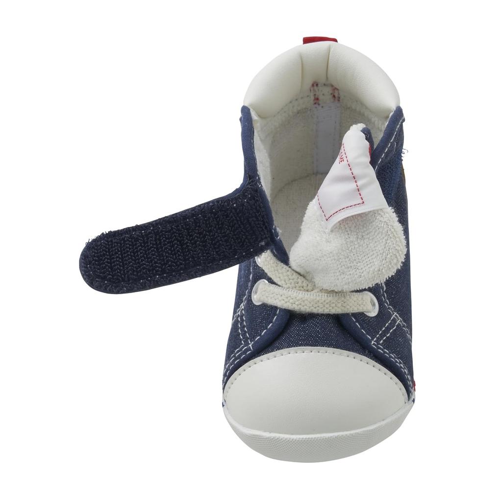 MIKIHOUSE HOT BISCUITS First Baby Boys and Size Shoes, Girls, Navy, 11.5cm, 73-9302-493